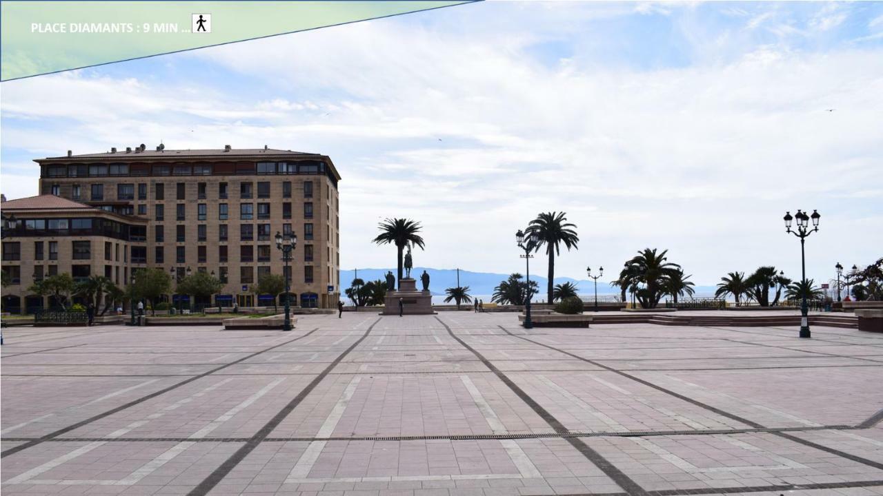 Centre Ajaccio ☆ Wifi ☆ Clim ☆ Plages Exterior foto