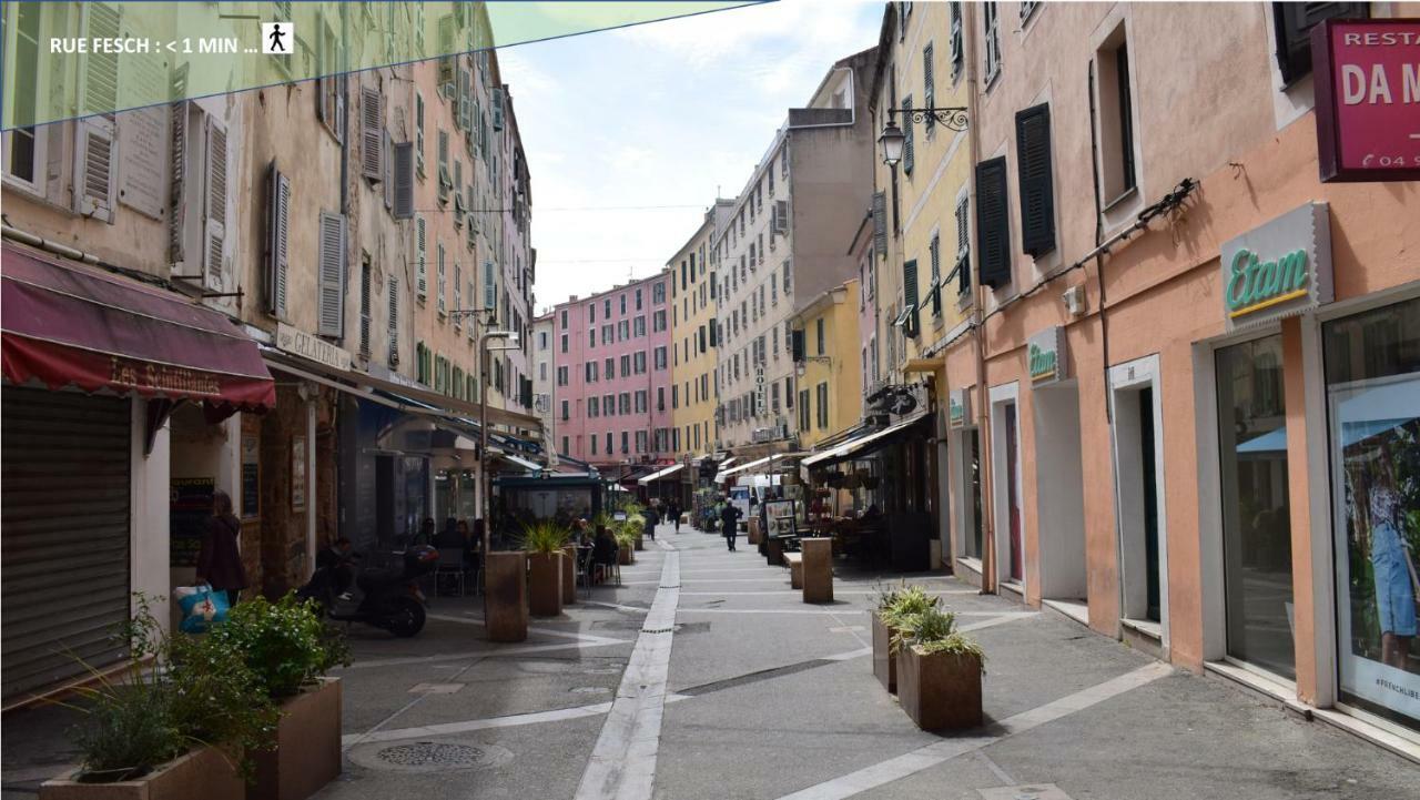 Centre Ajaccio ☆ Wifi ☆ Clim ☆ Plages Exterior foto