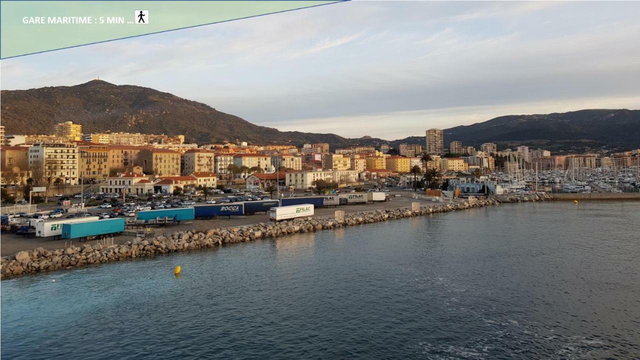 Centre Ajaccio ☆ Wifi ☆ Clim ☆ Plages Exterior foto